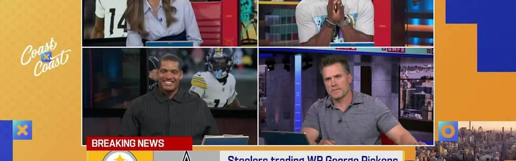 ‘GMFB’ reacts to Cowboys acquiring WR George Pickens from Steelers via trade