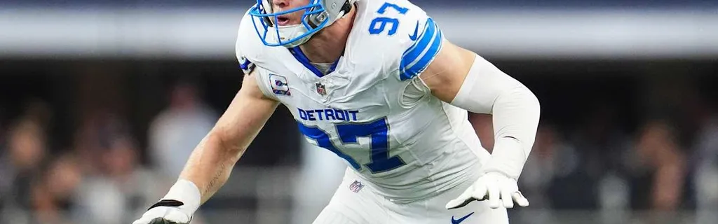 Lions DL coach Kacy Rodgers says Aidan Hutchinson (leg) ‘looks really good’ in return to practice field