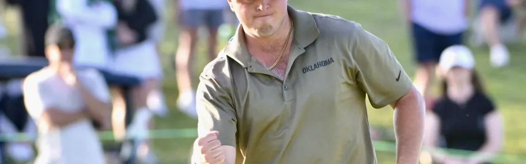 Oklahoma surges to first round lead at the 2025 NCAA DI men’s golf championships
