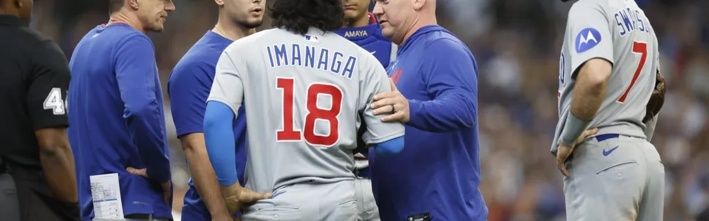 Imanaga (hamstring strain) lands on 15-day IL