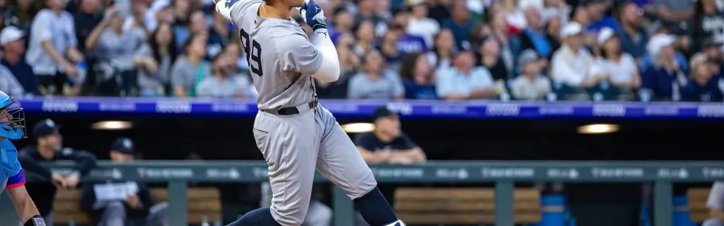 Judge adds Coors Field to HR tally, but Yanks drop opener