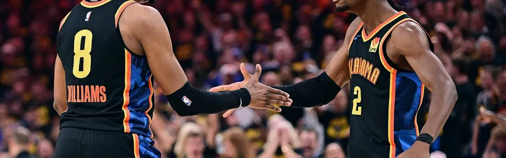 Thunder set NBA playoff record with 87 points in 1st half vs. Nuggets in Game 2