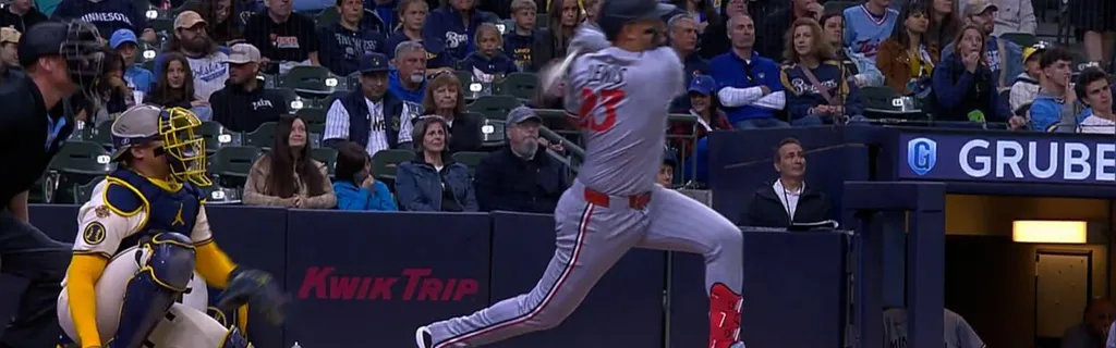 Royce Lewis’ first homer of the year