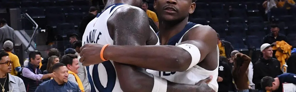 Warriors struggling to contain Timberwolves’ Anthony Edwards, Julius Randle