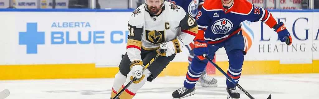 Stone out for Golden Knights in Game 5 against Oilers