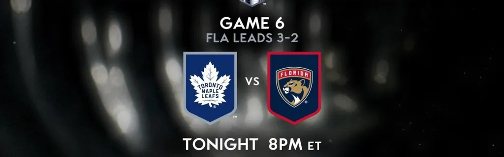 Catch Game 6 between Maple Leafs, Panthers tonight