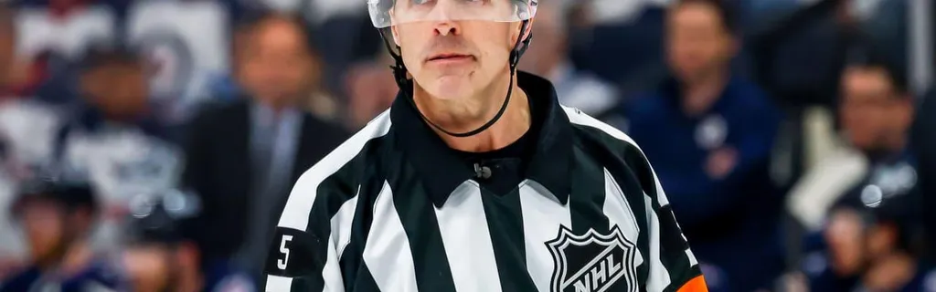 Referee Rooney cut by high stick, leaves Game 7 between Florida, Toronto