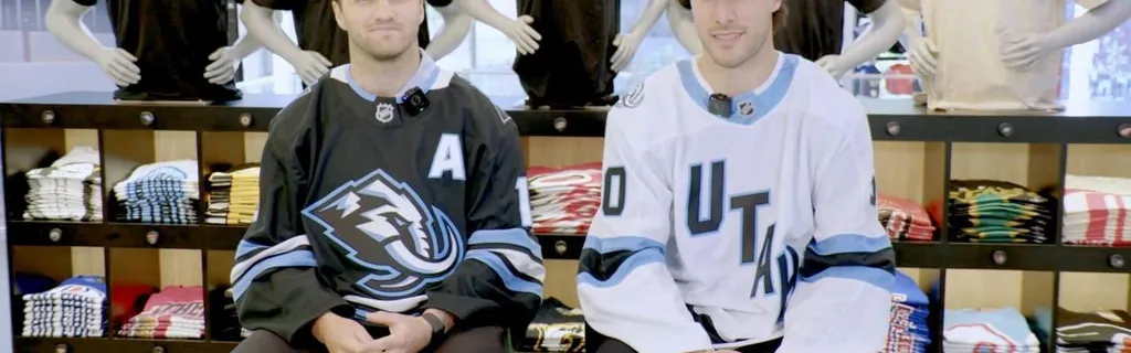 Kerfoot, Durzi talk Mammoth name, team jerseys