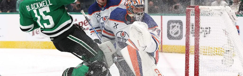 Skinner gets 3rd playoff shutout, Oilers even Western Final with Game 2 win against Stars