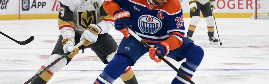 Draisaitl focus on defense has Oilers 1 win away from eliminating Golden Knights