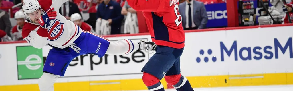 Ovechkin’s physical play inspiring Capitals entering 2nd round vs. Hurricanes 