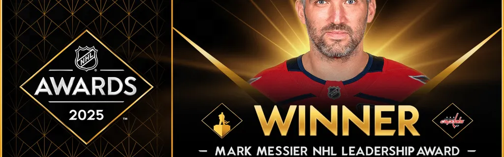Ovechkin named winner of Mark Messier NHL Leadership Award