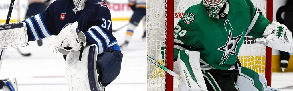 Hellebuyck vs. Oettinger goalie matchup in Western 2nd Round