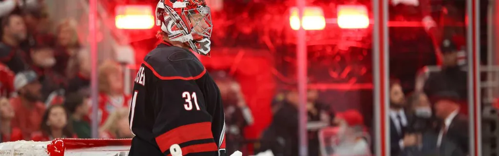 EDGE stats behind Andersen’s postseason success for Hurricanes