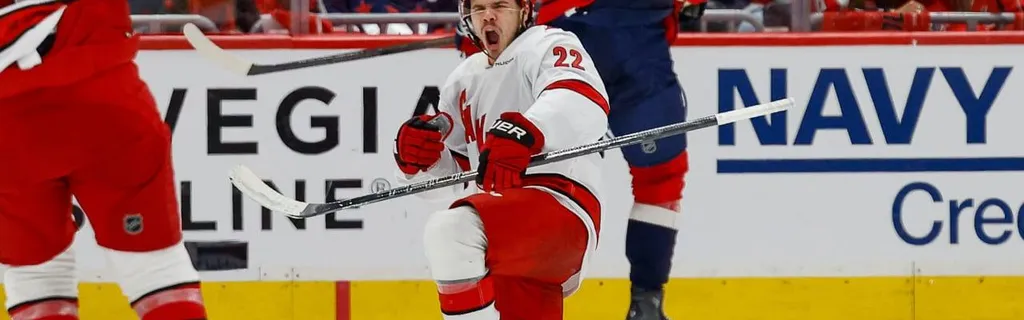 Slavin scores in OT, Hurricanes defeat Capitals in Game 1 of Eastern 2nd Round