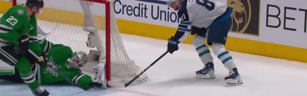 Connor’s wraparound goal