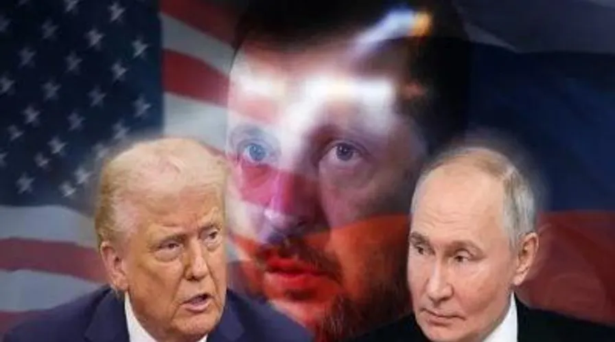 Trump, Zelensky and Putin