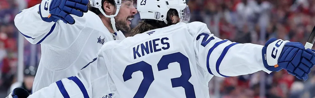 Knies strikes first