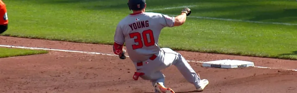 Jacob Young’s RBI triple